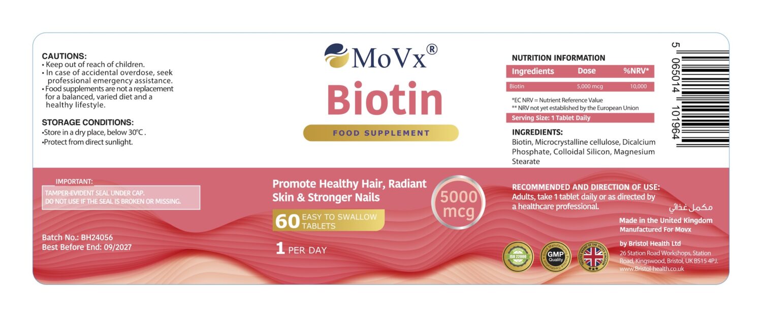 Biotin 5000 mcg - Image 2
