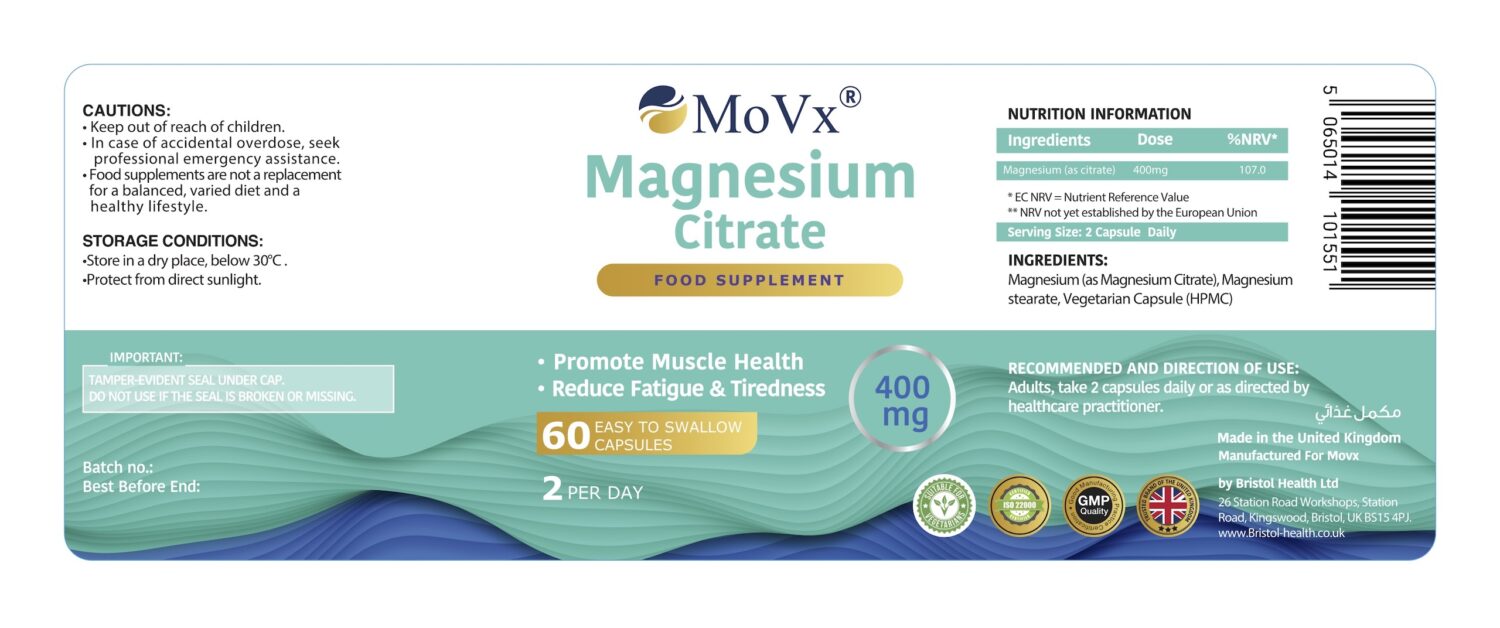 Magnesium Citrate 400 mg - Image 2